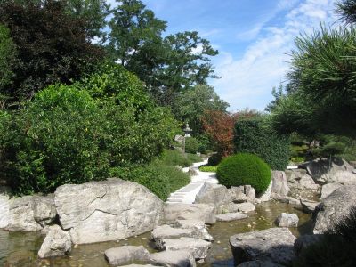 Japanischer-garten-The Watercourse Through The Garden